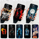 Capinha de Celular para Iphone em Silicone Dragon Ball Actions