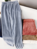 Calça De Pijama Peluciada Snug Nights - Cintura Elástica | Quentinha, Macia e Super Confortável