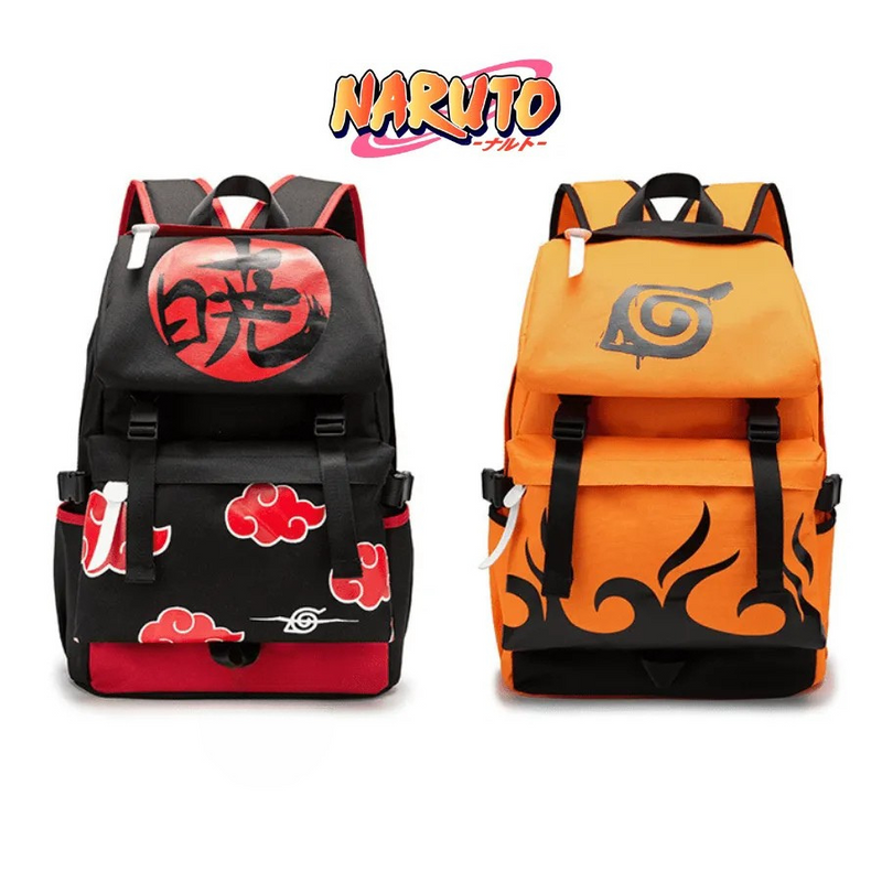 Mochila Naruto Shipudden Grande com Espaço para o Notebook