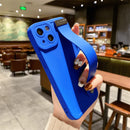 Capinha de Celular para Iphone de Silicone com Apoio Anti-Queda