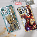 Capinha IPhone Marvel Heroes - Case De Alta Proteção e Resistência Com Proteção 360º Para As Câmeras