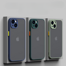 Capinha de Celular para Iphone Matte Translúcida Anti-impacto em Silicone