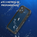 Capinha de Celular para IPhone 100% à Prova D'água e proteção Anti-Impacto com Bracelete Flutuante