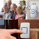 Campainha Sem-Fio Inteligente Impermeável com 36 Músicas