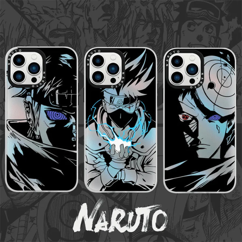 Capinha de Celular para IPhone Holográfica Naruto