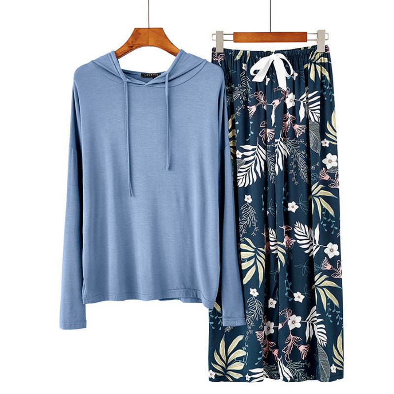 Pijama Feminino Floral Charming - Conjunto Com Calça e Camisa Longa Conforto Absoluto | Macio, Leve e Elegante