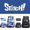 Kit Escolar Infantil Mochila + Lancheira e Estojo Lilo Stitch Lovers