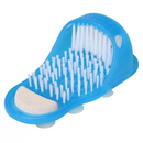 Chinelo com Escova Limpa Pés e Pedra Pome Removível para Higienização dos Pés