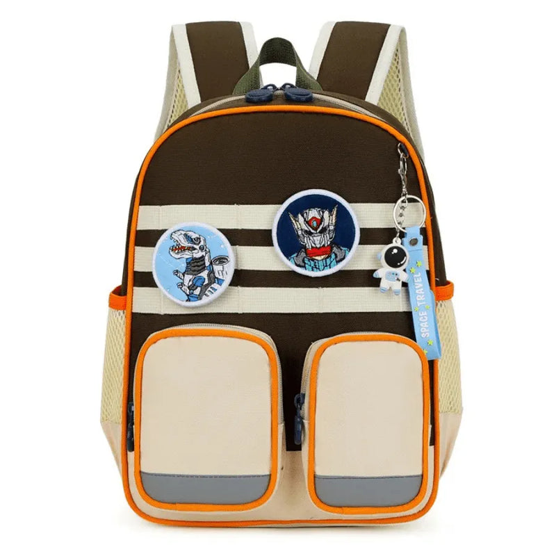 Mochila Infantil Com Bolso Frontal Duplo - Tudo o Que Precisar Cabe em uma Mochila Leve