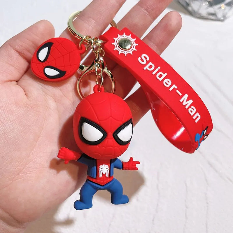 Chaveiro Super Heroes em Silicone Marvel DC Quality