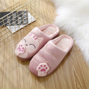 Pantufa Quentinha de Gatinho com Sola Antiderrapante para o Inverno e Dias Frios Welcome Home