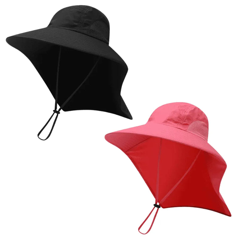 Chapéu Com Proteção Solar UVA/UVB [Pague 1 Leve 2]