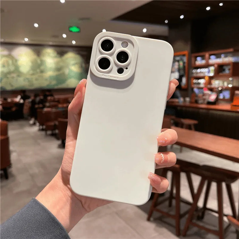 Capinha de Celular para IPhone em Silicone Anti-Impacto e Proteção 360°