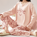 Pijama Feminino Peaceful Evenings - Conjunto Com Calça e Camisa Longa em Algodão | Macio, Leve e Super Confortável