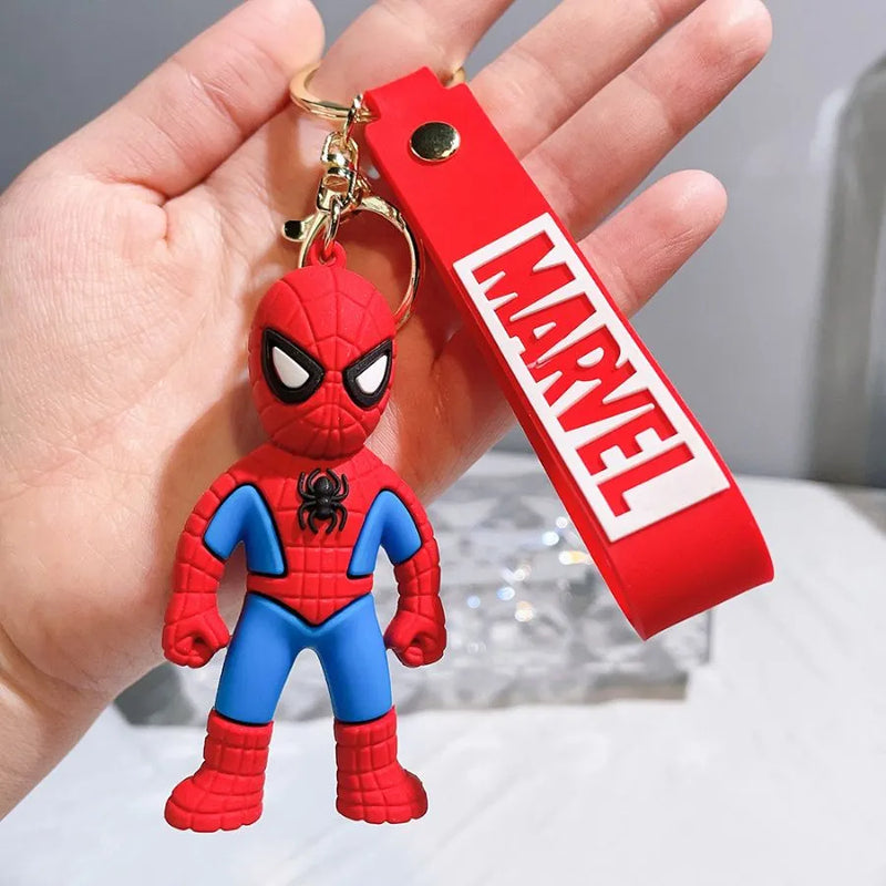 Chaveiro Super Heroes em Silicone Marvel DC Quality