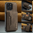 Capinha de Couro para Iphone com Carteira De Couro Slim Magnética DG MING