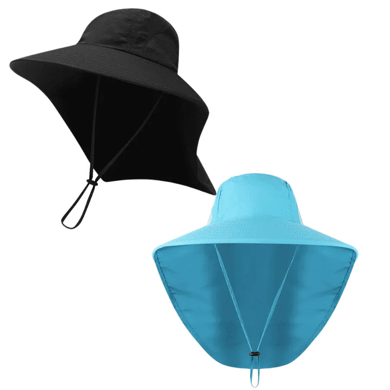 Chapéu Com Proteção Solar UVA/UVB [Pague 1 Leve 2]