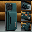 Capinha de Couro para Iphone com Carteira De Couro Slim Magnética DG MING