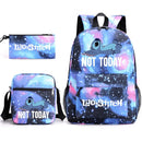 Kit Escolar Infantil Mochila + Lancheira e Estojo Lilo Stitch Lovers