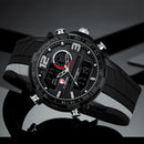 Relógio Masculino CHEETAH DIGITAL - Design Esportivo, Cronógrafo, Mostrador Digital Luminoso, Calendário e à Prova D'água