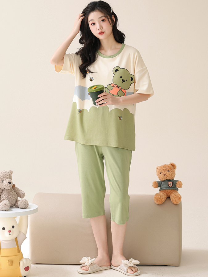 Pijama Feminino Sleep Diversity - Conjunto Shorts e Camisa em Algodão | Conforto Absoluto