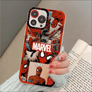 Capinha de Celular para Iphone Homem Aranha Quadrinhos Marvel