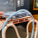 Capinha de Celular para Iphone com Cordão Love Necklace