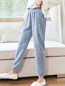 Calça De Pijama Peluciada Snug Nights - Cintura Elástica | Quentinha, Macia e Super Confortável