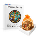 Quebra-Cabeça de Madeira Inova WOOD PUZZLE - Constelações do Zodíaco | Diversão com Diversos Benefícios para Crianças e Idosos