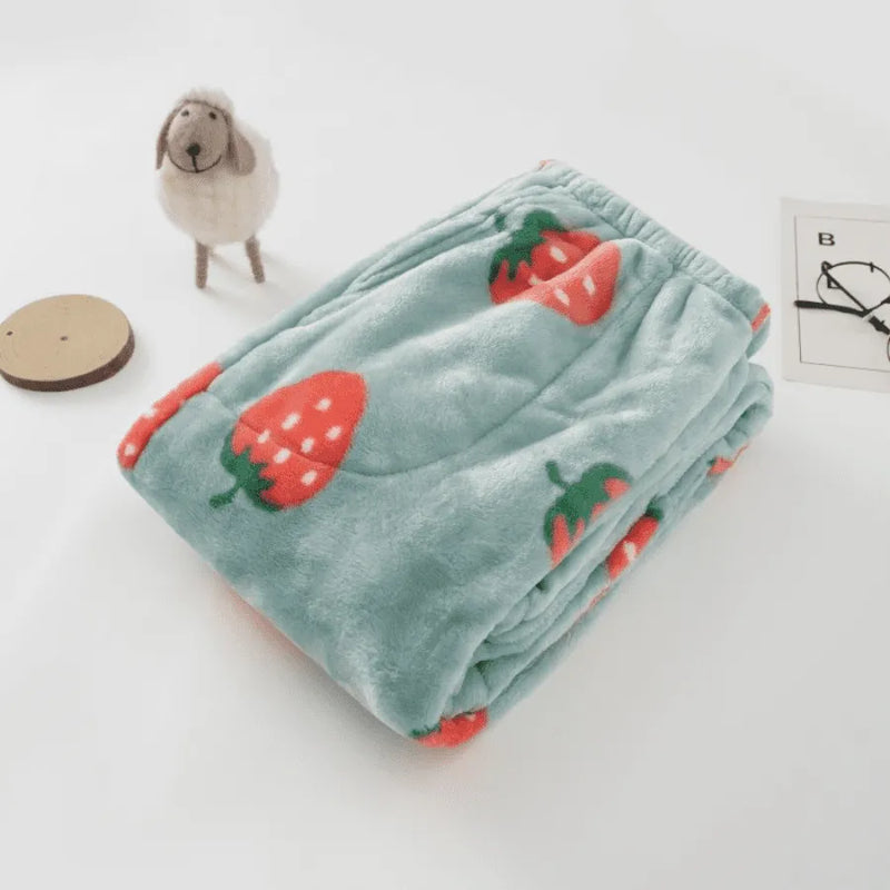 Calça De Pijama Peluciada Dreamy Nights - Cintura Elástica | Quentinha, Macia e Super Confortável