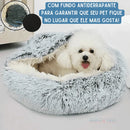Cama PetPelúcia Original - Cama Para Pet Estilo Caverna Feita de Pelúcia | Conforto Máximo Para Seu Melhor Amigo