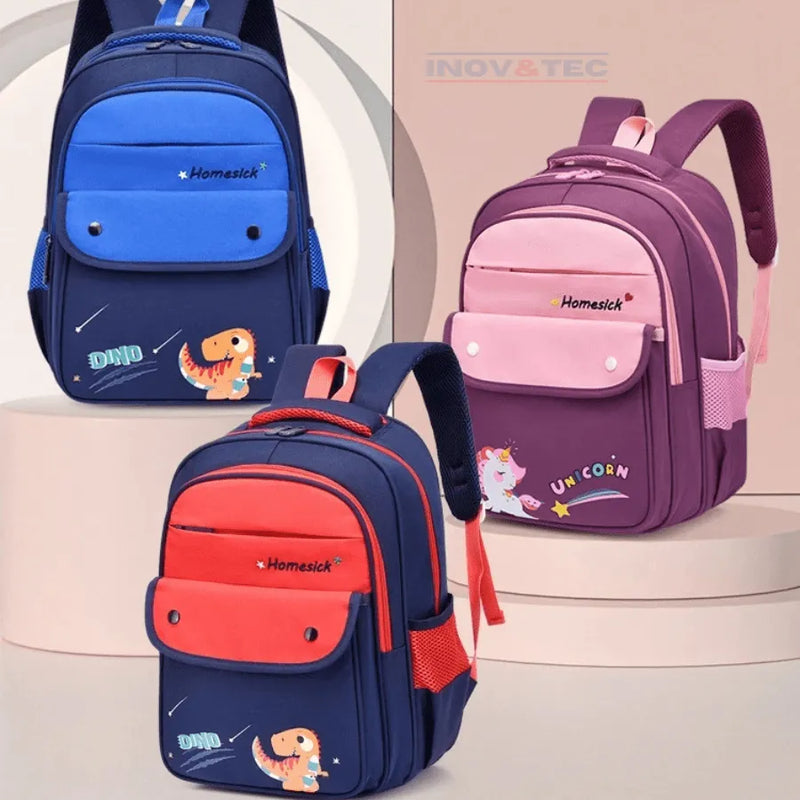 Mochila Infantil Dinossauros e Unicórnios - Volta às Aulas de Estilo Único