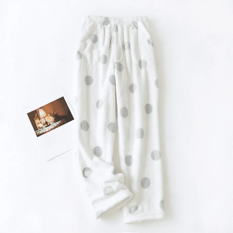Calça De Pijama Peluciada Cozy Cloud | Quentinha, Macia e Super Confortável