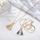 Colar Dupla Face Banhado a Ouro 18k Nossa Senhora [COMPRE 1 LEVE 2 +Brinde]