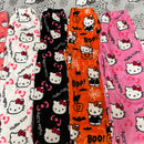 Calça de Pijama Peluciada Pijama Feminino Hello Kitty