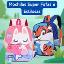 Mochila Infantil Desenhos Fofinhos - Toda Criança Adora