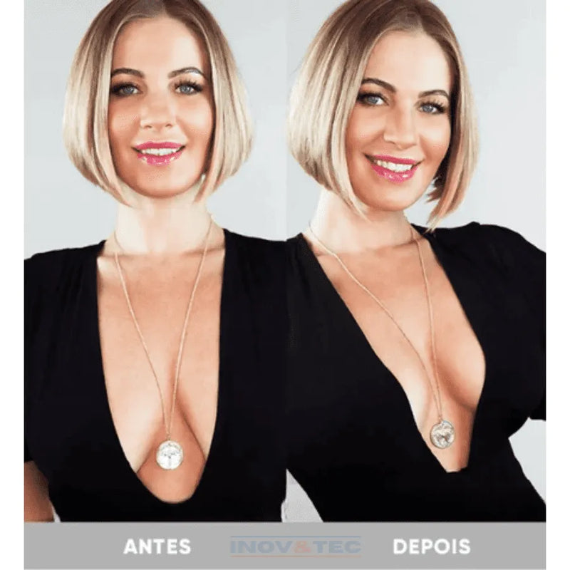 Sutiã De Sustentação e Volume Invisível | Efeito Silicone, Você Mais Confiante e Deslumbrante!