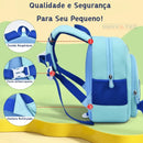 Mochila Infantil Bebê Tubarão - Mergulhe Nos Estudos