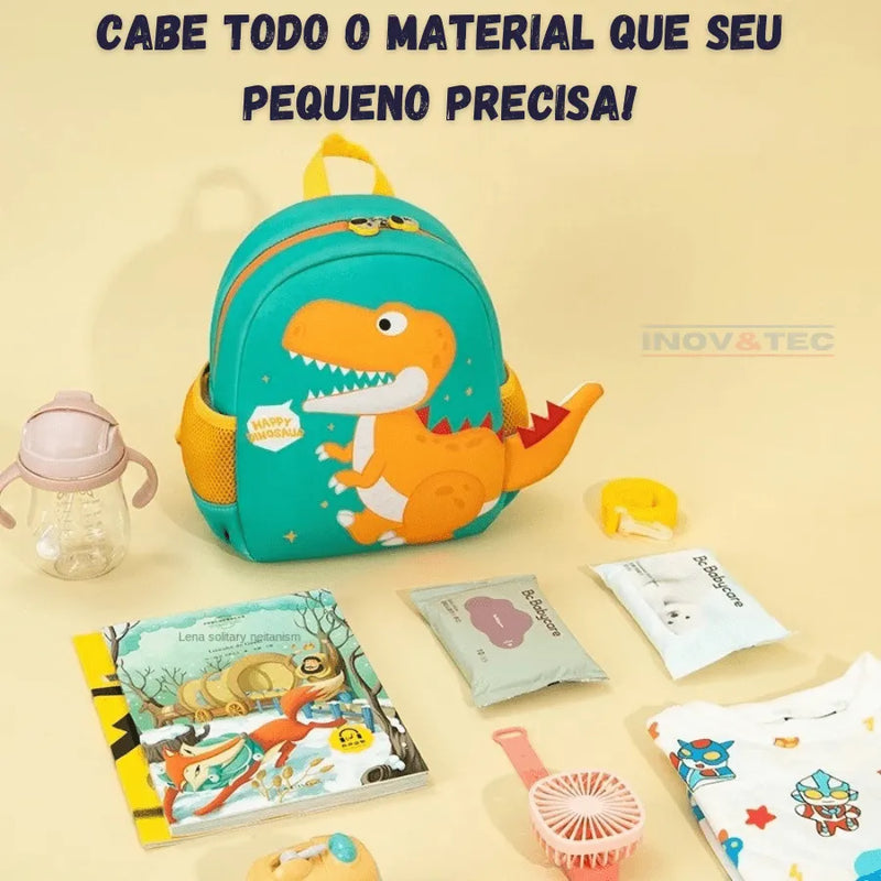 Mochila Infantil Pequeno Dino - Um Companheiro Para os Estudos