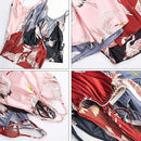 Pijama Feminino OrientalFly Conjunto Camisola e Roupão Em Seda Gelo | Toque De Seda Confortável