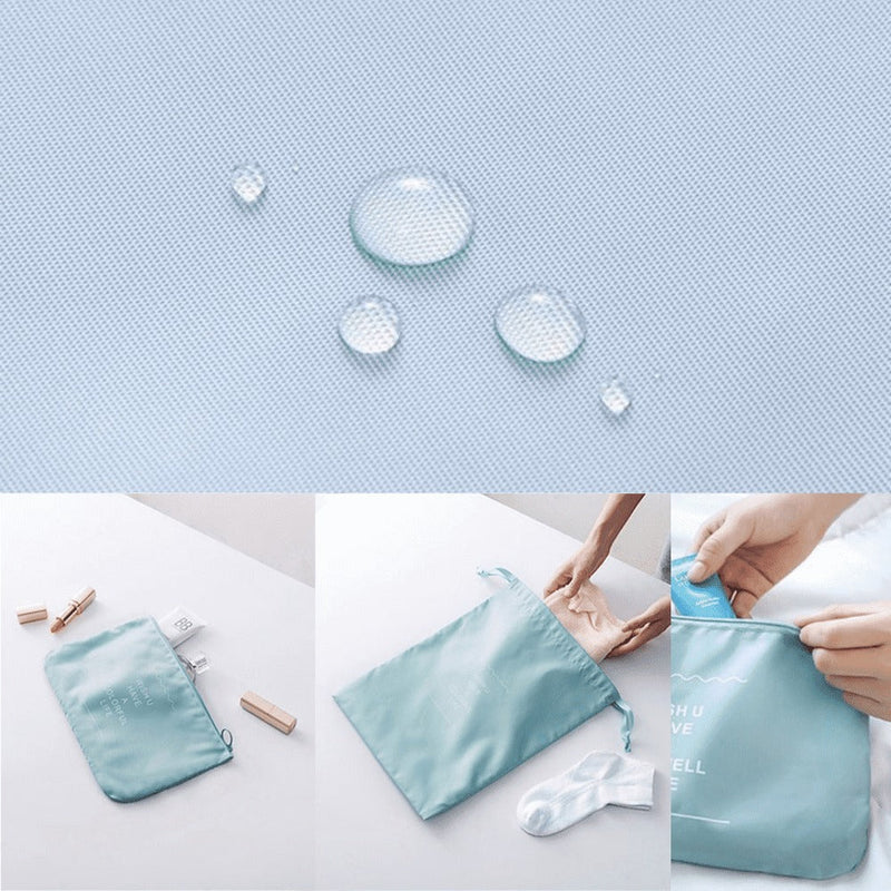 Kit 7 Bolsas Organizadoras Para Mala de Viagem STORAGE BAG