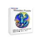 Quebra-Cabeça De Madeira Inova WOOD PUZZLE - Casal De Guardiões | Diversão Com Diversos Benefícios