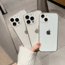 Capinha de Celular Traslúcida Brilhante Anti-Impacto para Iphone Glow Shine Glitter