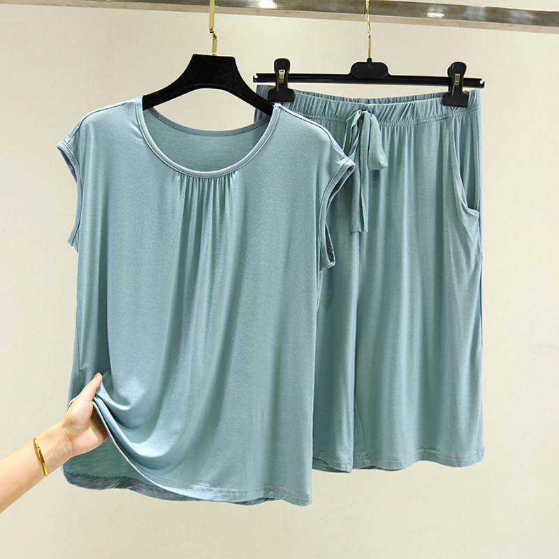 Pijama Feminino BreezyComfy - Conjunto Shorts e Camisa Regata Tecido Fresquinho | Macio, Leve e Super Confortável