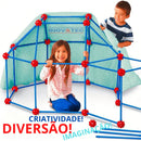 Kit de Construção Infantil Super Aventura - Últimas Unidades Com 50% Off + Tenda De Brinde