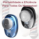 Barbeador Elétrico Portátil com Display de Bateria Digital sem Fio ULTRA SHAVER