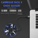 Disco Voador Spinner com LED Boomerang Flying