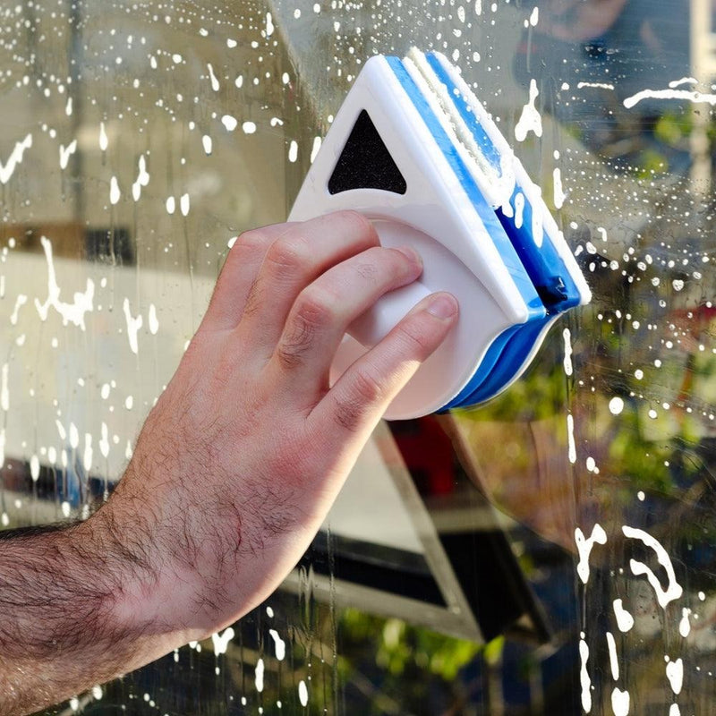 Limpador de Vidros Magnético Dupla Face Brilho Mágico GlassClean