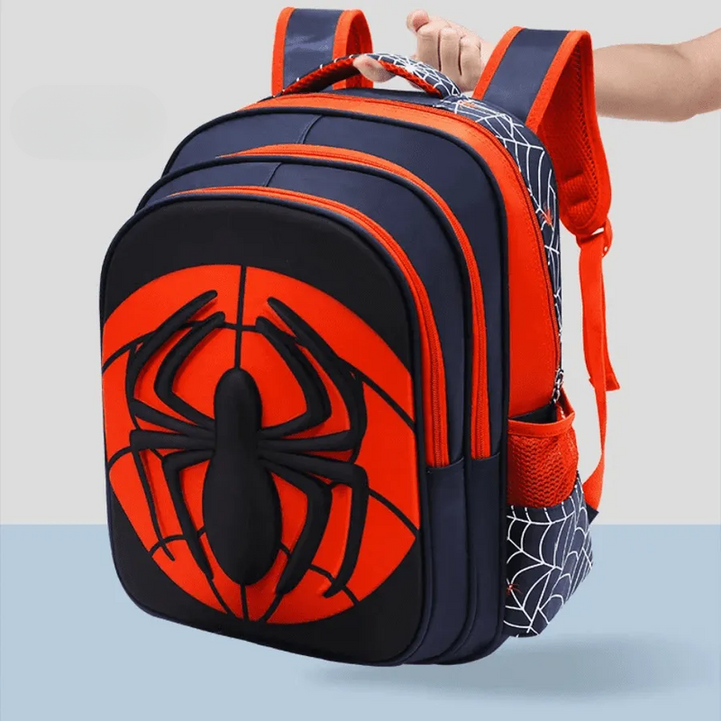 Kit Escolar Infantil Mochila com Estojo Premium Homem Aranha