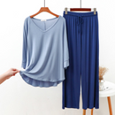 Pijama Feminino Dreamy Gentle - Conjunto Com Calça e Camisa Longa Super Confortável em Algodão | Conforto Absoluto, Leve e Elegante